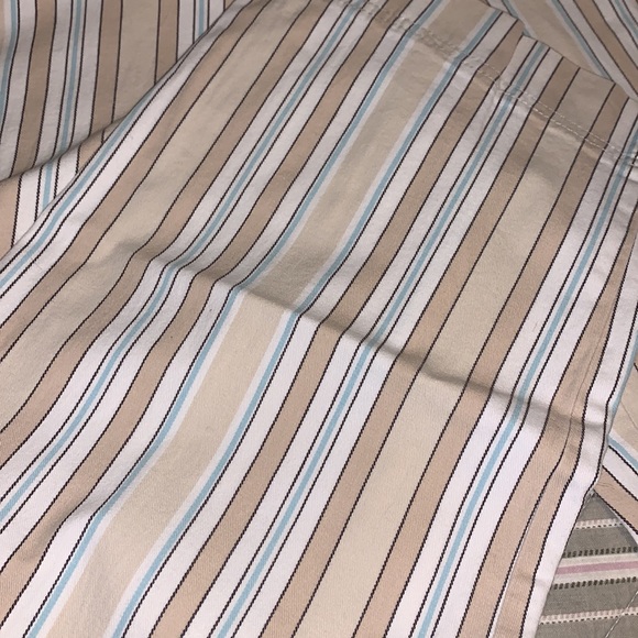 🍁 Ann Taylor Loft striped stretch pant 10 EUC - Picture 4 of 15